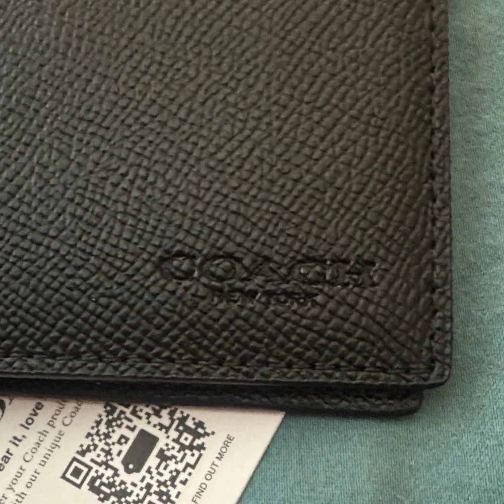 Coach black Leather wallet and card Holder - Picture 4 of 13
